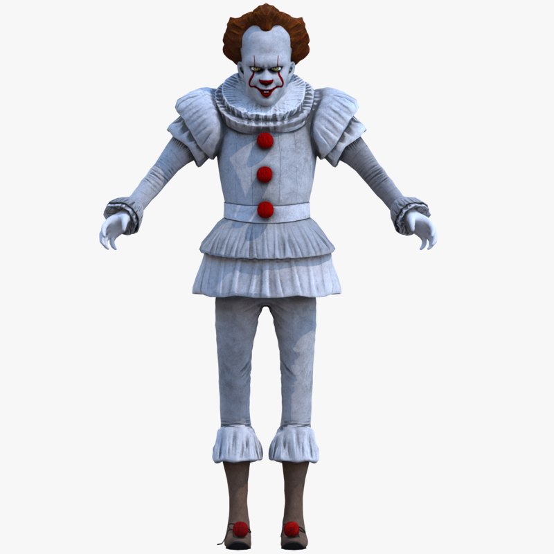 Pennywise Clowns 3D Model - TurboSquid 1232539