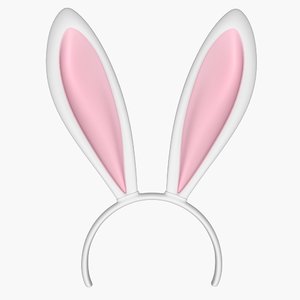 3D bunny ear