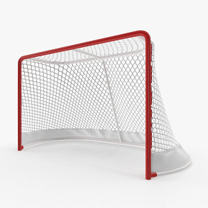 hockey net 3D model