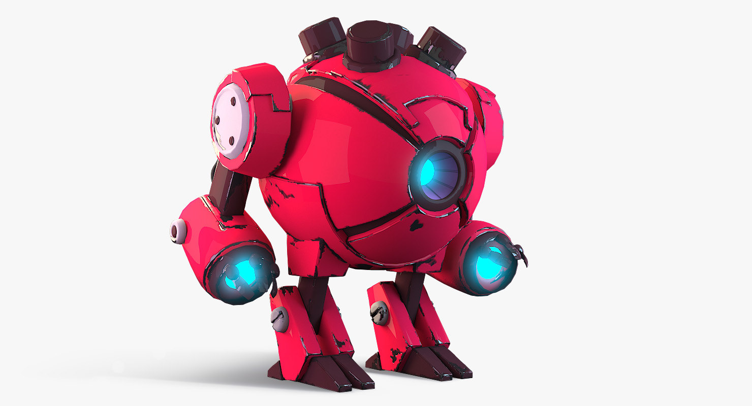 Robot bot 3D model - TurboSquid 1232655