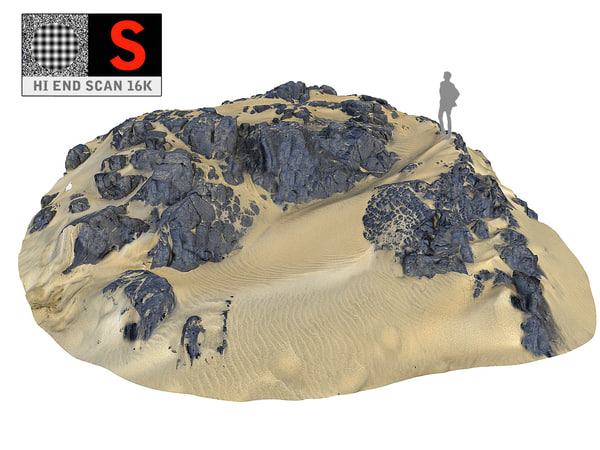 3D dark dunes 16k