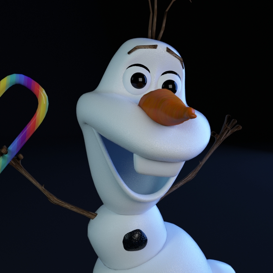 Olaf 3D model TurboSquid 1232811