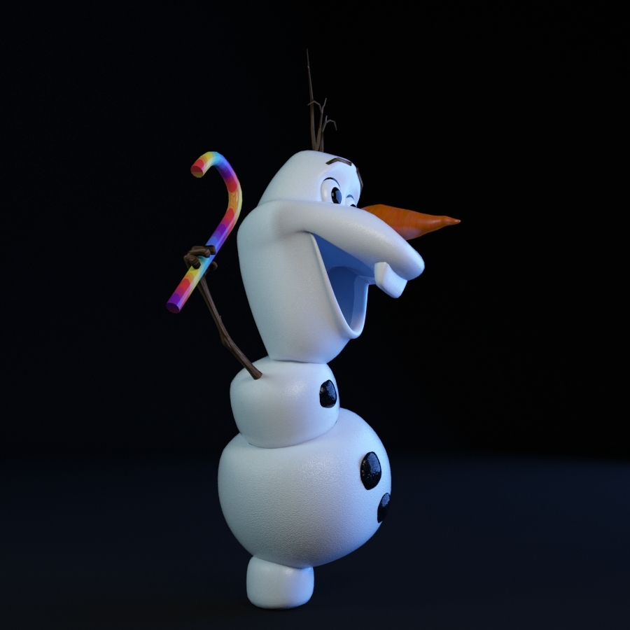 Olaf 3D model TurboSquid 1232811