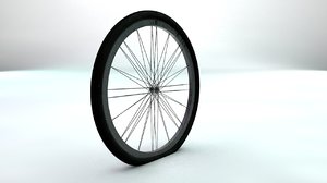 3D bicycle wheel
