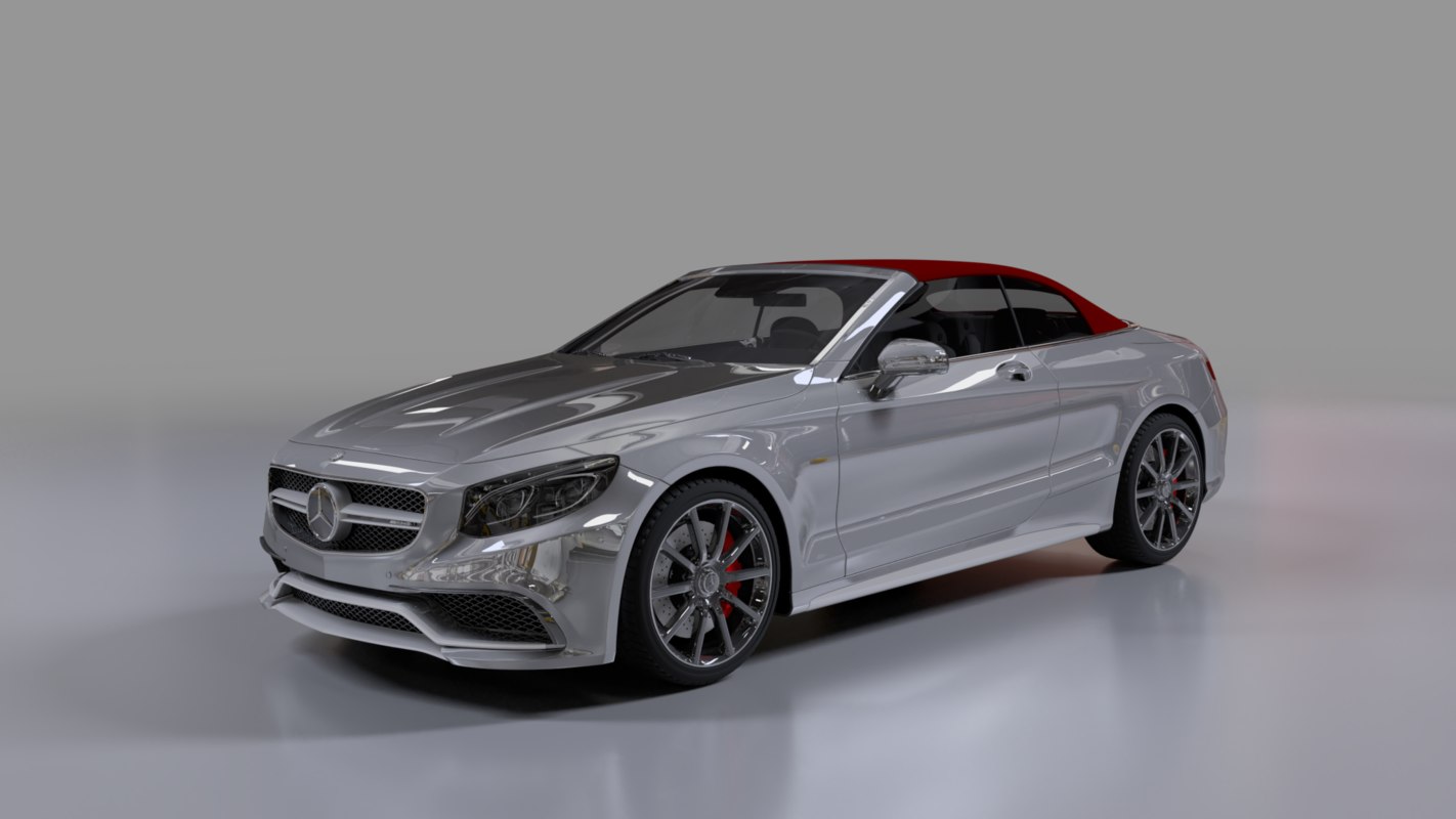 Model Mercedes Benz S63 Amg Turbosquid 1233056 Model Mercedes Benz S63 Amg