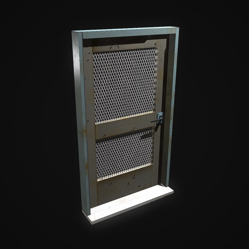 Door Lattice 3d Model - Turbosquid 1233185