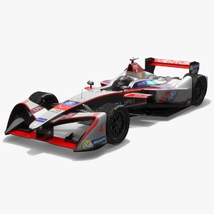venturi racing formula e 3D model