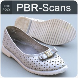 3D model scans shoe