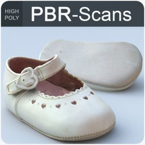 scans baby shoe 3D