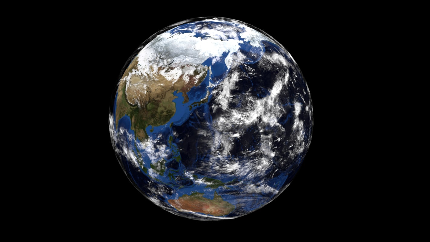 earth view in 3d