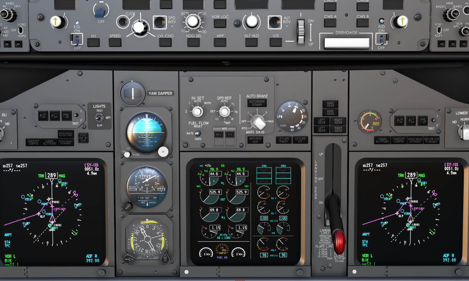 Boeing 737 Main Instrument Panel 3d Model Turbosquid 1234001 6913