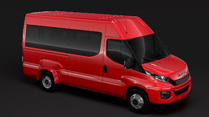 iveco daily minibus l3h2 3D model