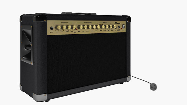modelo 3d Amplificador Marshall Grande - TurboSquid 1234162