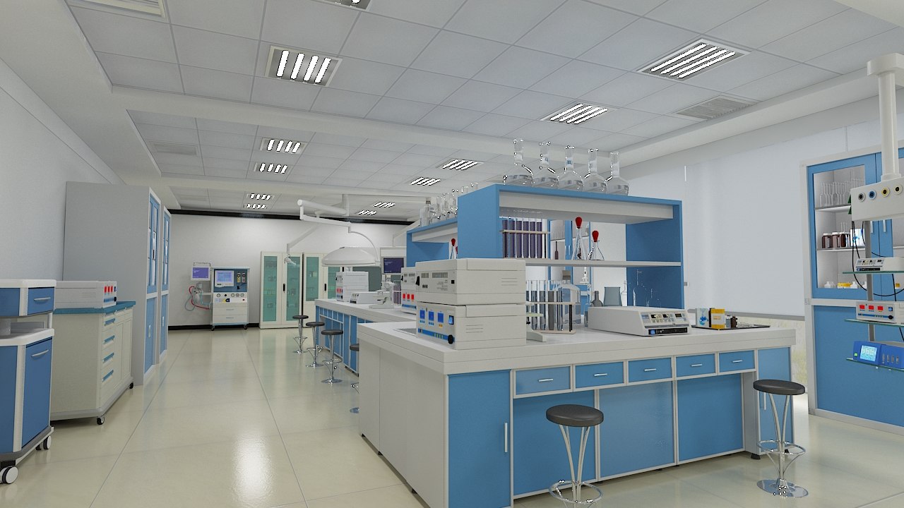 Laboratory 3d Model Laboratory 3d Model