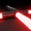 light saber kylo 3D model
