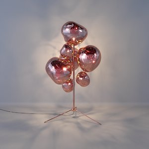 3D dixon melt stand chandelier model