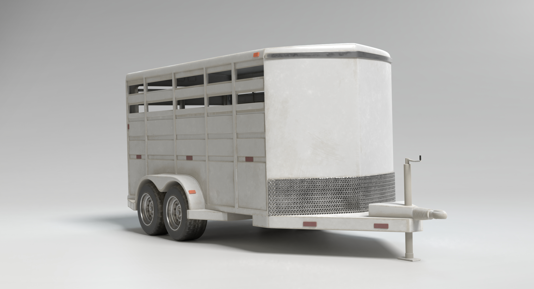 3d model horse trailer
