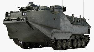 amphibious vehicle personnel 3D model