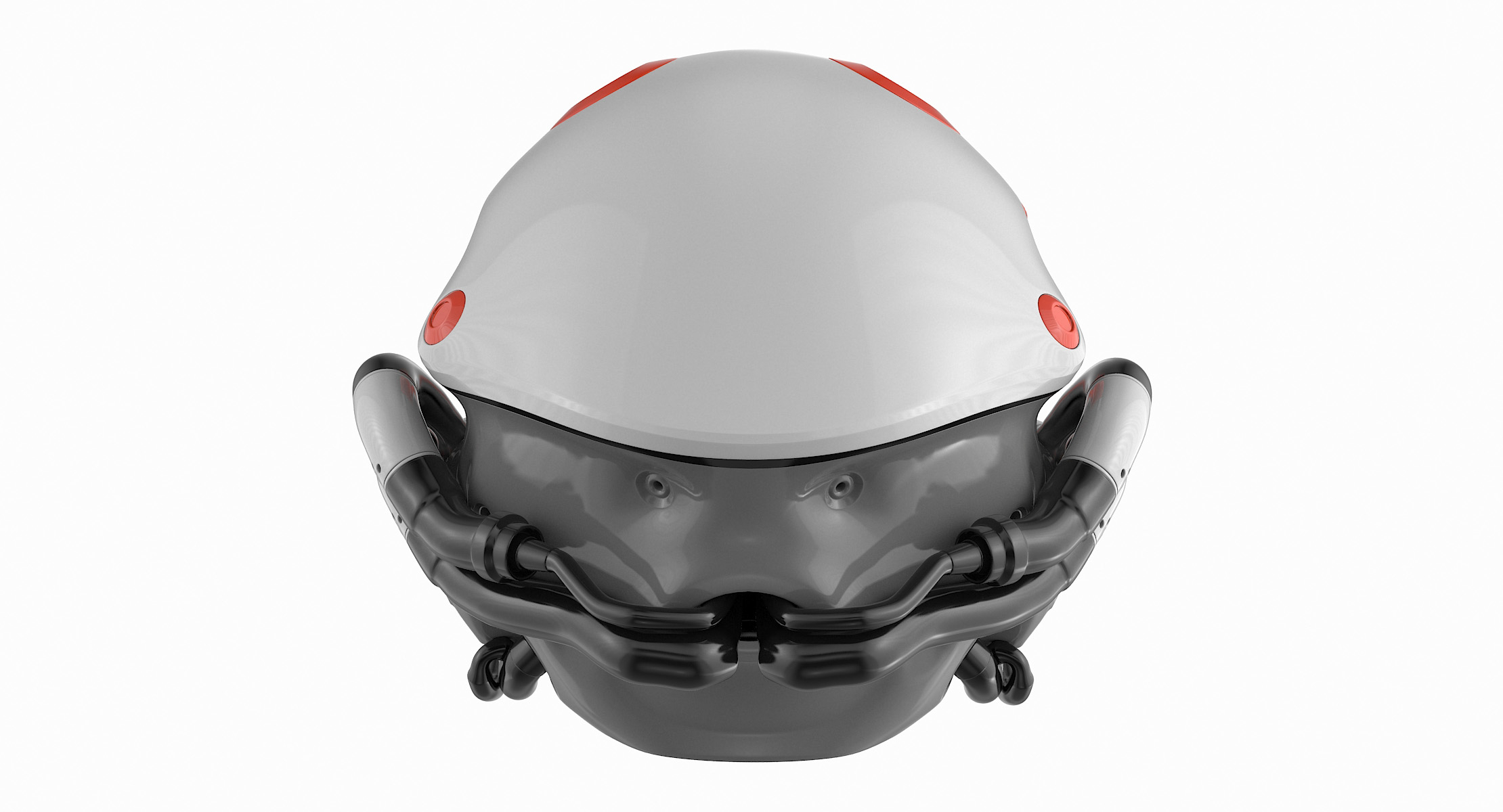 Helmet vr plastic 3D model TurboSquid 1234488