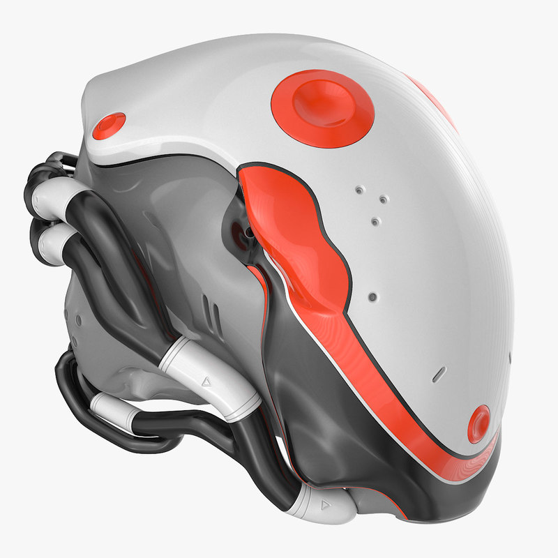 Helmet vr plastic 3D model TurboSquid 1234488