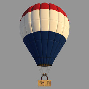 parachute nederland 3D model