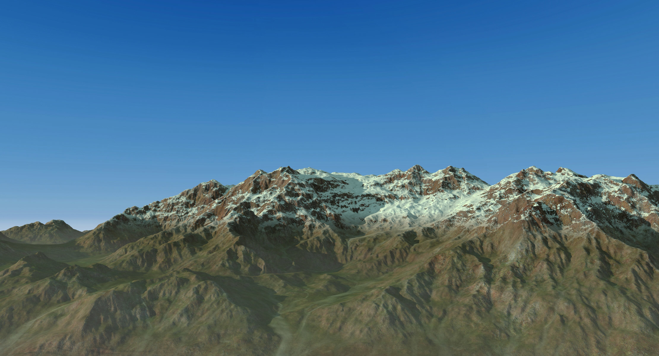 景观集合02山脉3d模型