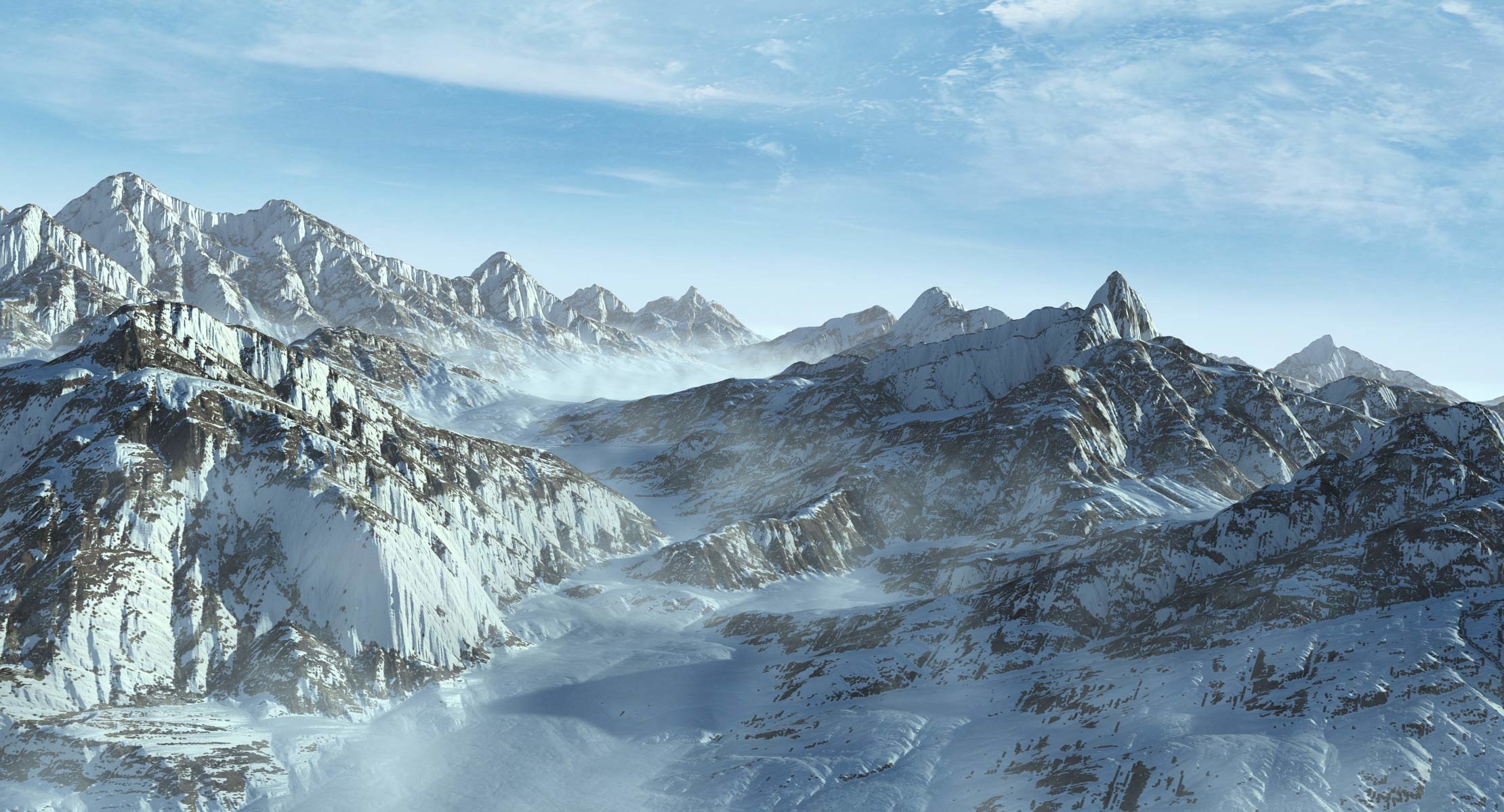 景观集合02山脉3d模型