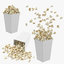 popcorn boxes 3D