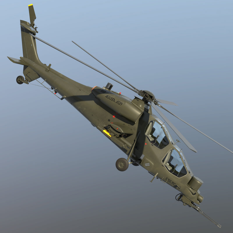 3D model agusta a129 mangusta - TurboSquid 1234921