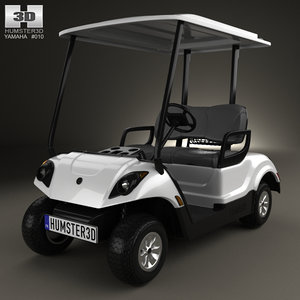 yamaha golf car 3D model