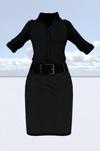 female outfit model