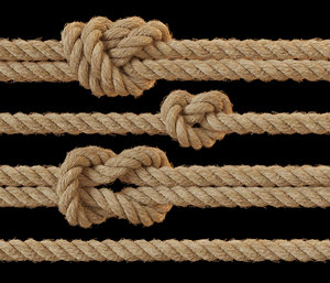 rope knots 3D model