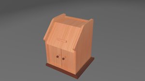 3D pulpit wooden