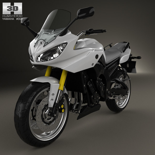 3d Yamaha Fz8 Fz Turbosquid 1235319