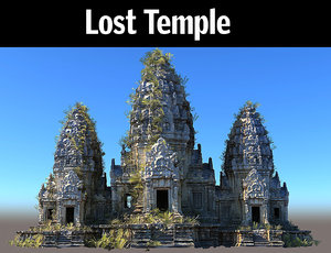3D lost temple hd