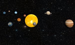 solar-system planet 3D