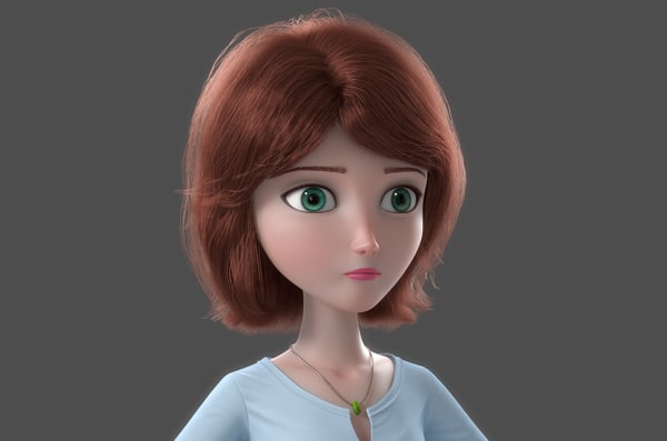 3D cartoon family rigged character model - TurboSquid 1235563