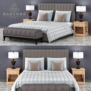 set bedroom dantonehome bed model