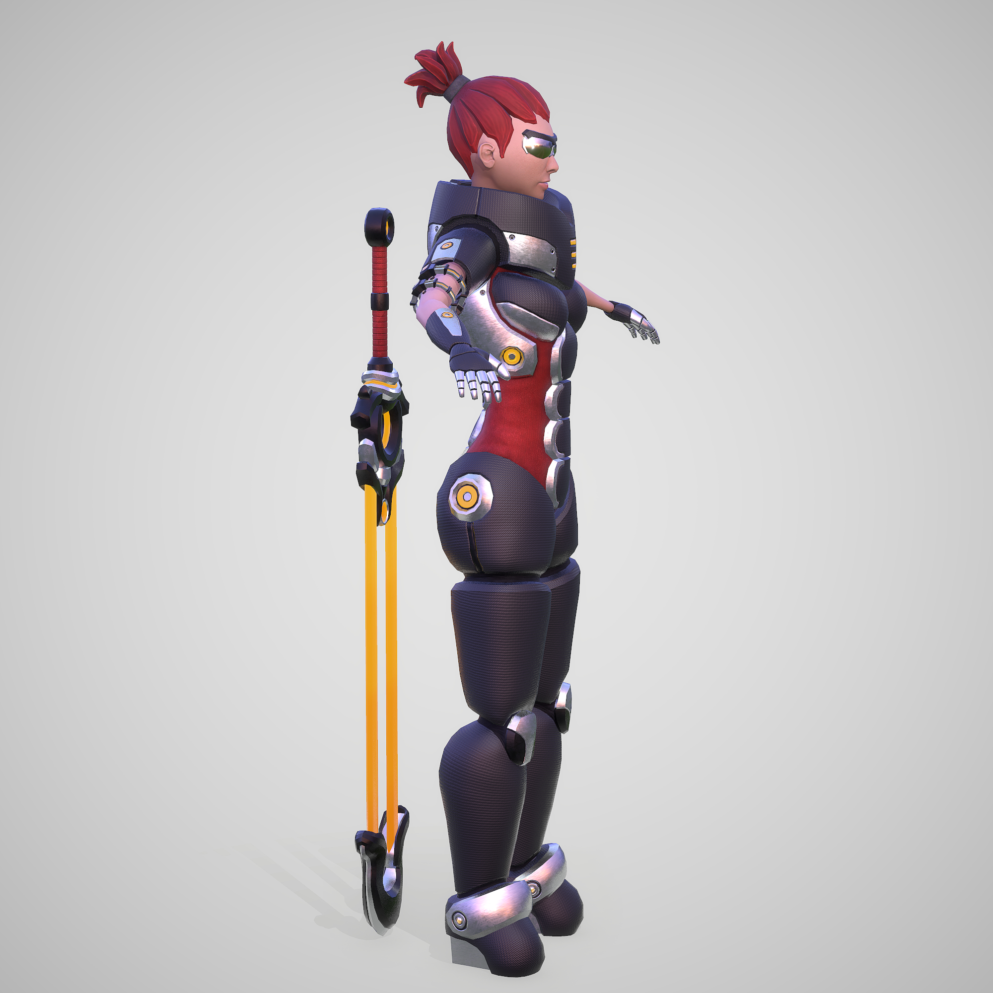 blender rigged models