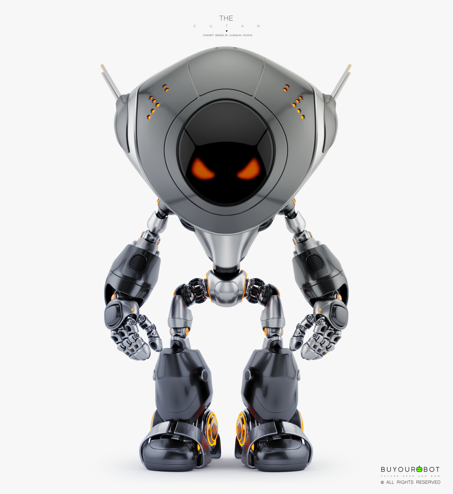 Zły robot Model 3D - TurboSquid 1235757