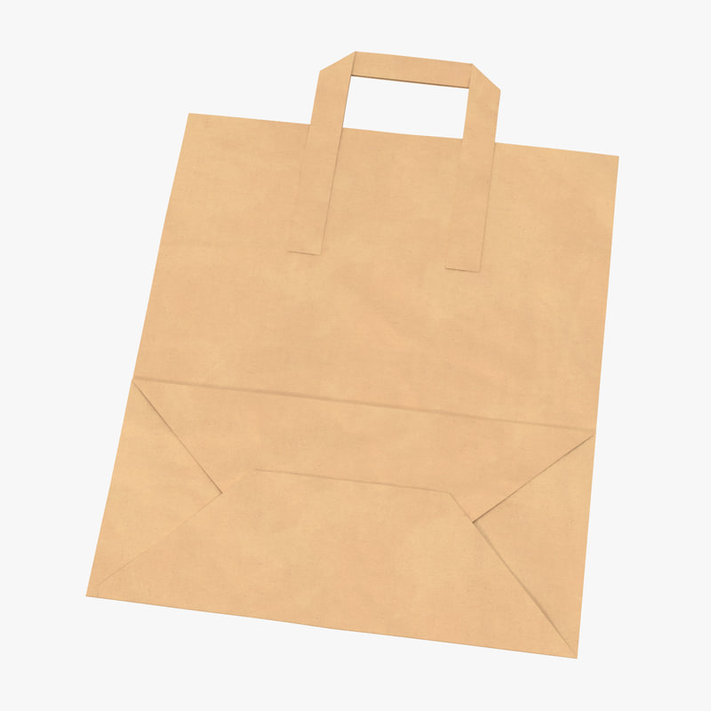 Paper Grocery Bags With Handles Bag Collection Kraft Ping Bags Paper Mart