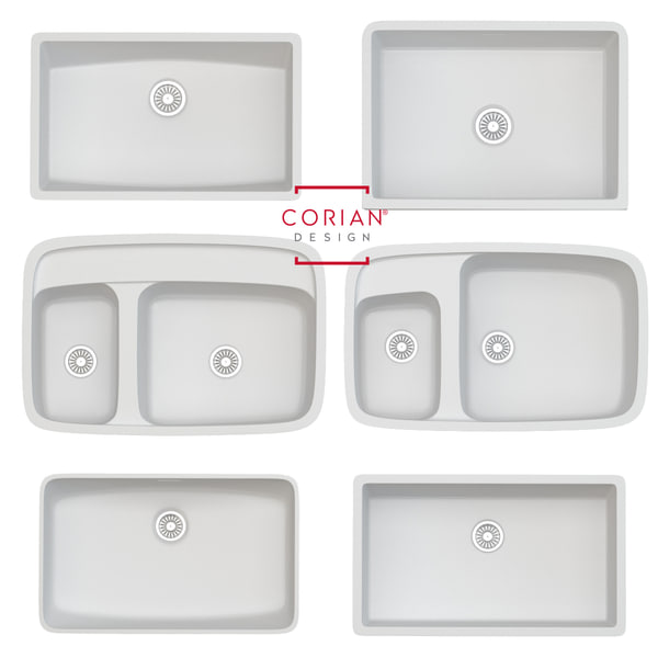 3d Dupont Corian Kitchen Sink Turbosquid 1235876