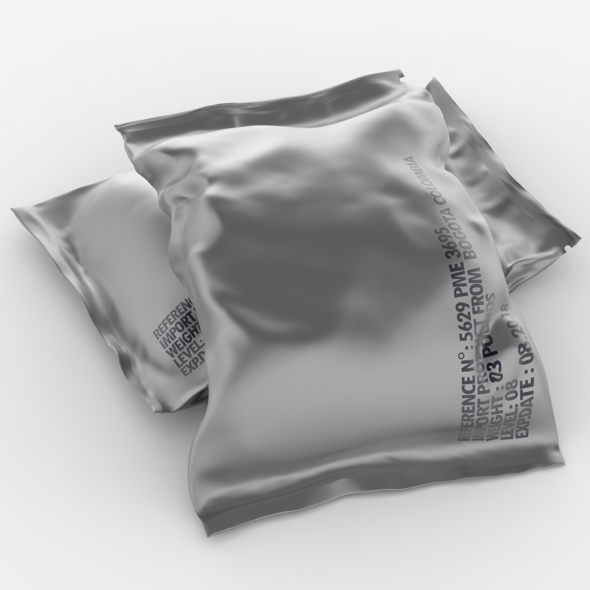 2 Sachets Bags Packaging 2 Sachets Bags Packaging