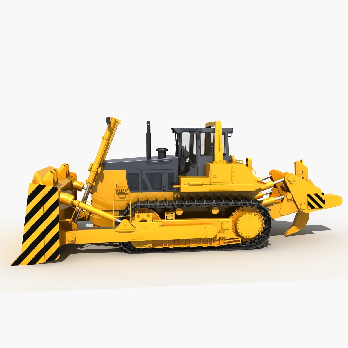 推土机023d模型