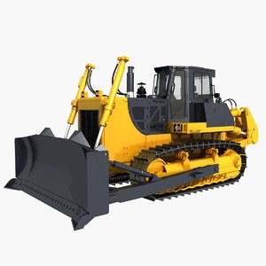 3D dozer bulldozer