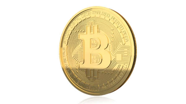 bitcoin 3D model