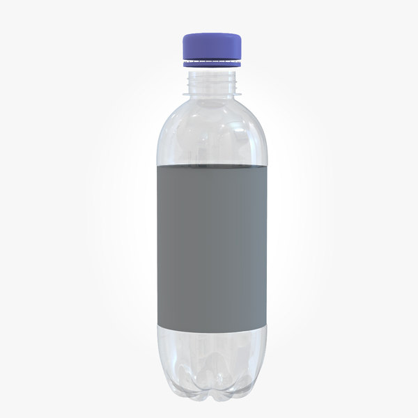 plastic bottle 3D model