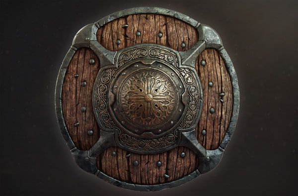 metalness shield destiny 3D model