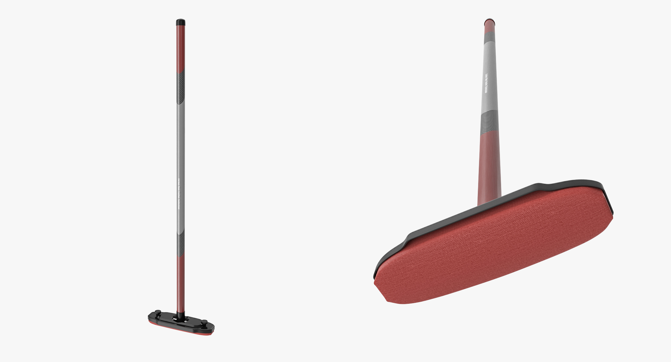 Curling broom stone 3D TurboSquid 1236453