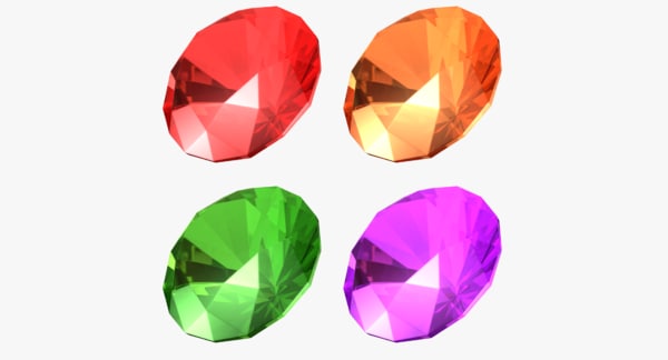 round cut gem